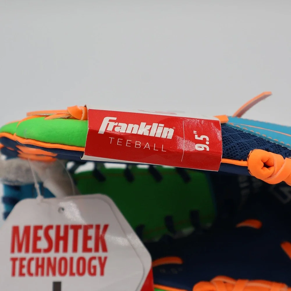 Franklin TeeBall Glove MESH TEK System 9.5 Inch Kids Youth Baseball